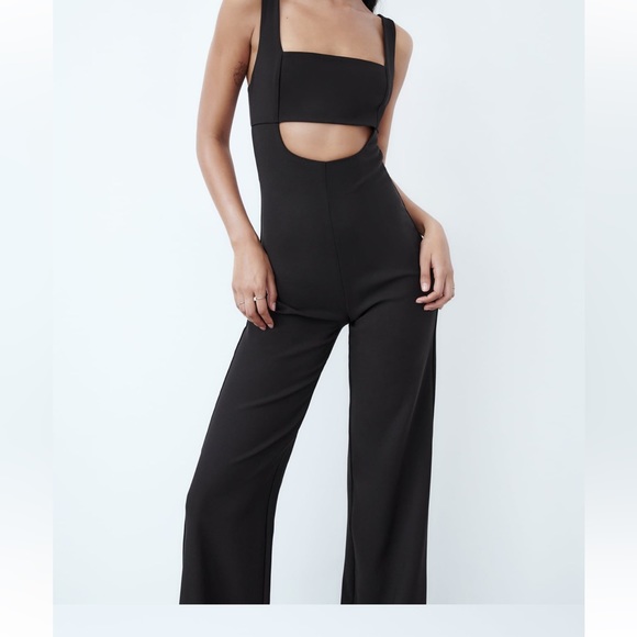 Beautiful Zara jumpsuit worn once for about an hour. - Picture 1 of 6